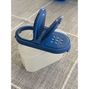 Tupperware Salt, Pepper, Spice, Dry Rub, Shaker Modular Mate 1843-25/1844-13